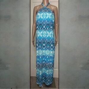 Cynthia Rowley XS Elegant Halter Maxi Dress